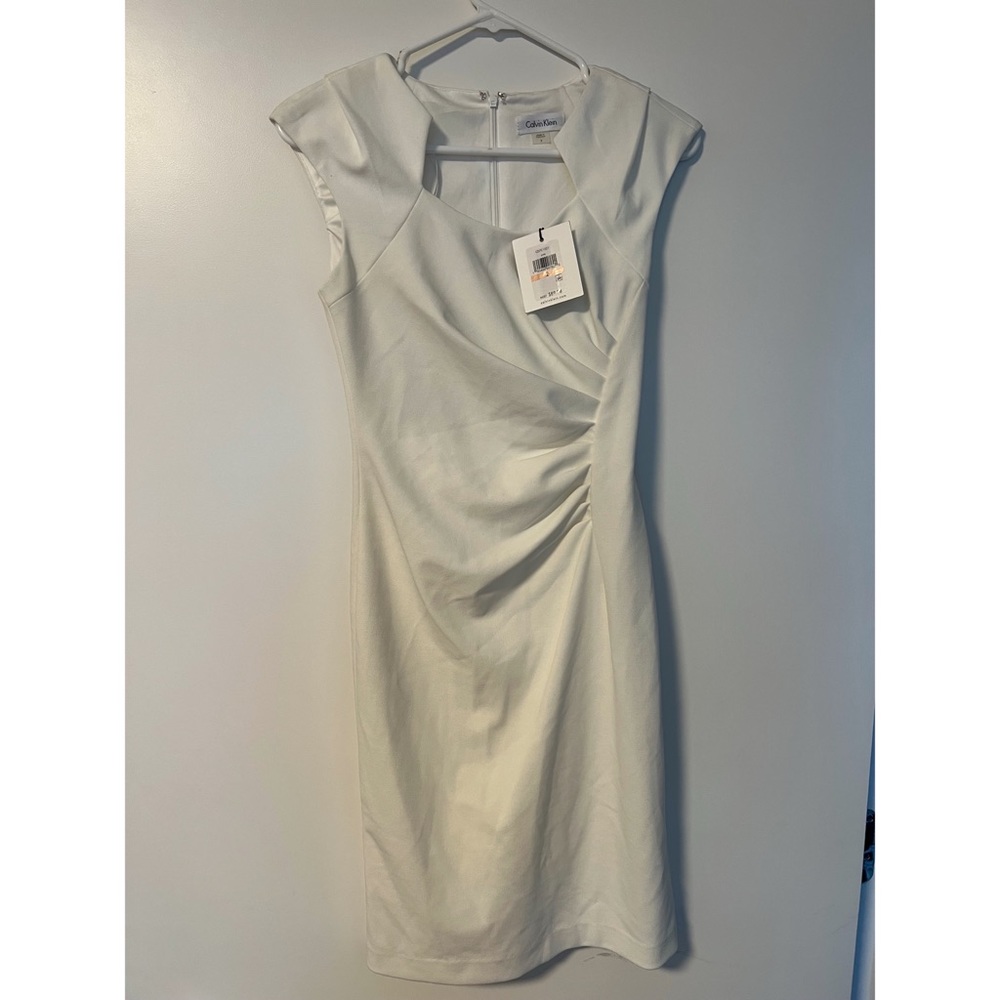 White Calvin Klein Dress New With Tags